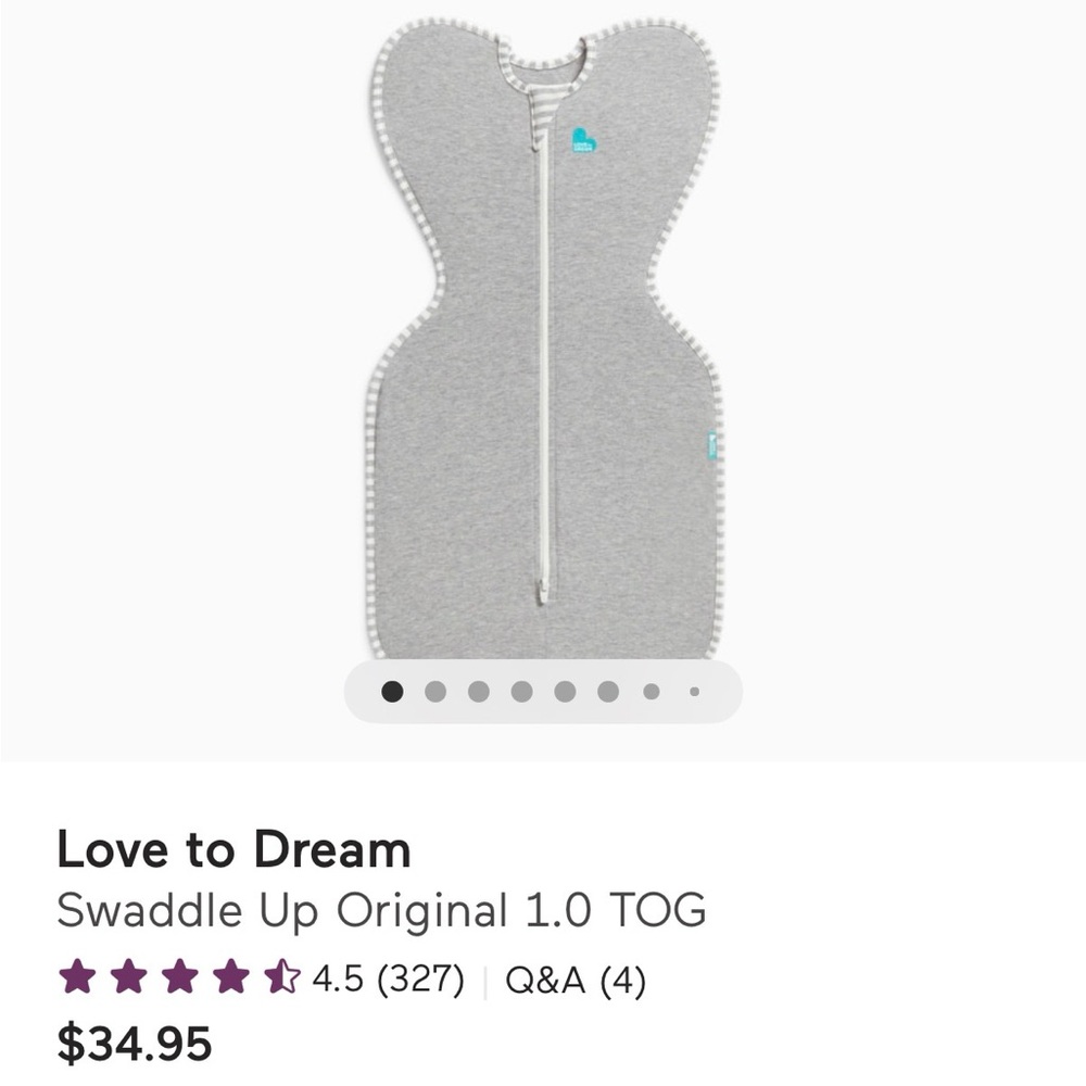 Love to Dream swaddle size small